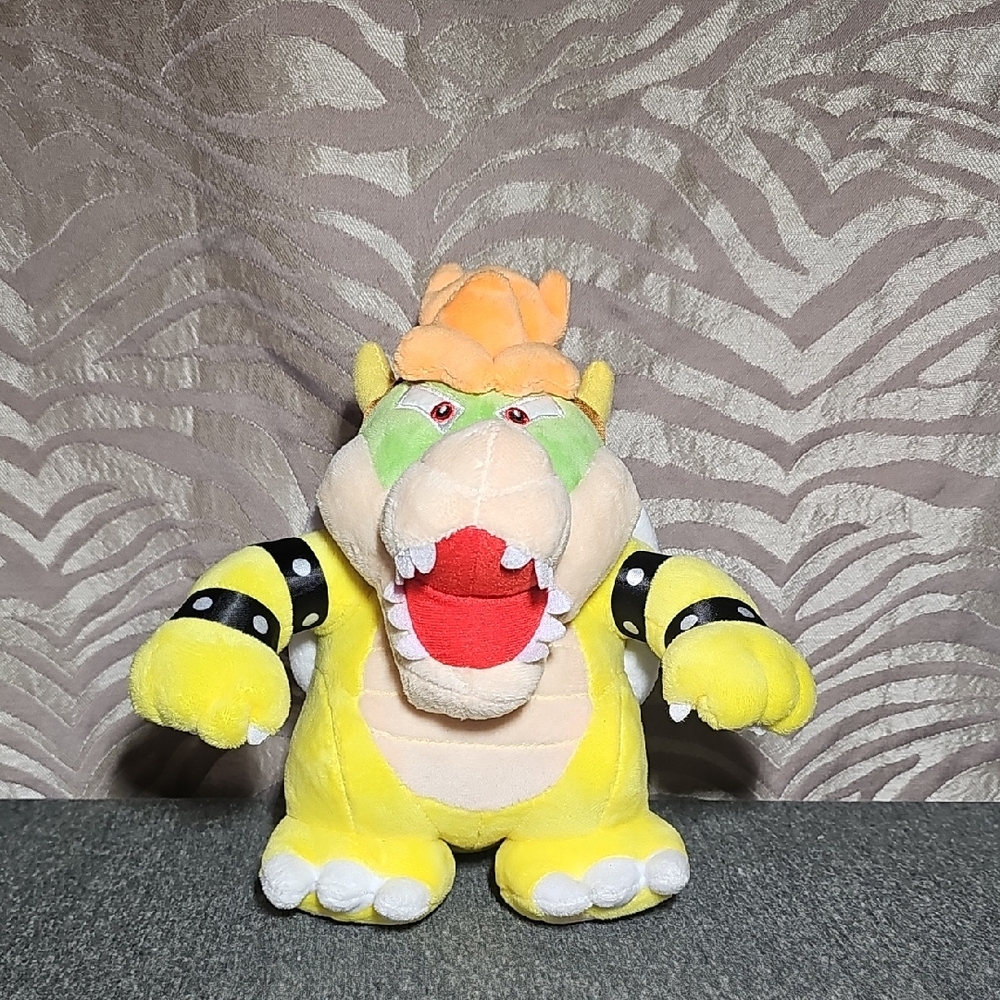 💥 SOLD 💥 Super Mario Bros Bowser Jr. Plush Stuffed Animal